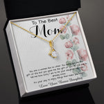 To Mom - From Bonus Daughter - Woman Like No Other Mother's Day Necklace, Mother's Day Alluring Beautiful Necklace