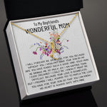 Mom Necklace, Mother-In-Law Necklace, To My Boyfriend's Mom Gift Necklace, Mother's Day Alluring Beautiful Necklace