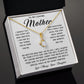 To My Loving Mother Necklace Where Are Smiles Are Many And Worries Are Few Gift For Her Mother's Day Necklace Mother's Day Alluring Beautiful Necklace