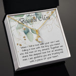 Boyfriend’s Mom Necklace, Gift For Boyfriend’s Mom, To My Boyfriends Mom Necklace Mother's Day Alluring Beautiful Necklace