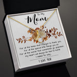Mom Necklace, Mom Gift From Daughter, Mother Day Necklace Meaningful For Mom Christmas Gift For Mom Necklace, Mother's Day Alluring Beautiful Necklace