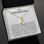 Mom Necklace, Mother-In-Law Necklace, Gift To My Boyfriend's Mom Necklace, Gift For Future Mother-In-Law, Mother's Day Alluring Beautiful Necklace