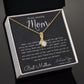 To My Mom Necklace, To My Beautiful Mom Necklace, Mother's Day Gift For Mom From Son, Thank You Mom Mother's Day Alluring Beautiful Necklace