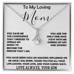 To My Loving Mom - Love Always Your Son Necklace, Mother's Day Alluring Beautiful Necklace