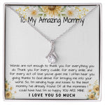 Mommy Necklace, To My Amazing Mommy Gift Necklace, 1st Mother’s Day Present For New Mom From New Born Baby, Sentimental Gift From Baby To Mom, New Mommy Gift Mother's Day Alluring Beautiful Necklace