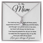 Mom Necklace - To My Mom - Love You Always And Forever Mother's Day Alluring Beautiful Necklace