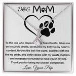 Mom Necklace - To My Dog Mom - Love You Always And Forever - Mother's Day Gift Mother's Day Alluring Beautiful Necklace