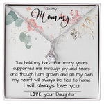 Mom Necklace, To My Mom Necklace Card – Alluring Beauty Necklace – Jewelry For Mom Gifts Mother's Day Alluring Beautiful Necklace