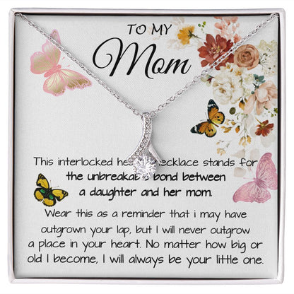 Mom Necklace Gift - To My Mom - Gift From Daughter - Mother's Day Necklace Mother's Day Alluring Beautiful Necklace