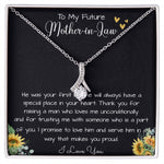To My Future Mother In Law, Wedding For Her Mother's Gift Necklace, Mother's Day Alluring Beautiful Necklace