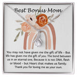 Mom Necklace, Best Mother's Day Gift - Stepmom Necklace, Bonus Mom Necklace Gift For Stepmom Neckalce, Mother's Day Alluring Beautiful Necklace