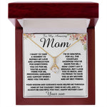 To my Amazing Mom Gift From Son Mother's Day Necklace, Mother's Day Alluring Beautiful Necklace