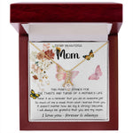 Mom Necklace Gift - To My Mom - Twists & Turns Gift Set Mom Necklace Mother's Day Alluring Beautiful Necklace