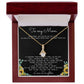 To My Mom Necklace You Are The World Mother Gift Necklace Mother's Day Alluring Beautiful Necklace