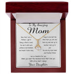 Mom Necklace - To My Amazing Mom Gorgeous Necklace for Mom from Daughter Mother's Day Gift Mother's Day Alluring Beautiful Necklace