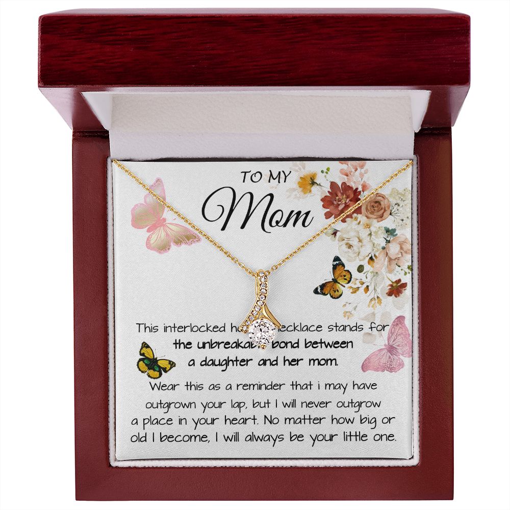 Mom Necklace Gift - To My Mom - Gift From Daughter - Mother's Day Necklace Mother's Day Alluring Beautiful Necklace