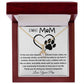 Mom Necklace - To My Dog Mom - Love You Always And Forever - Mother's Day Gift Mother's Day Alluring Beautiful Necklace