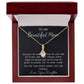 To My Beautiful Mom Necklace, Thank You For Never Ending Love From Daughter, Necklace Gift For Mom Mother's Day Alluring Beautiful Necklace