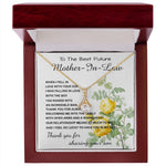 Mother-In-Law Necklace, Thank You To Mother-In-Law Necklace Gift, Mother's Day Alluring Beautiful Necklace
