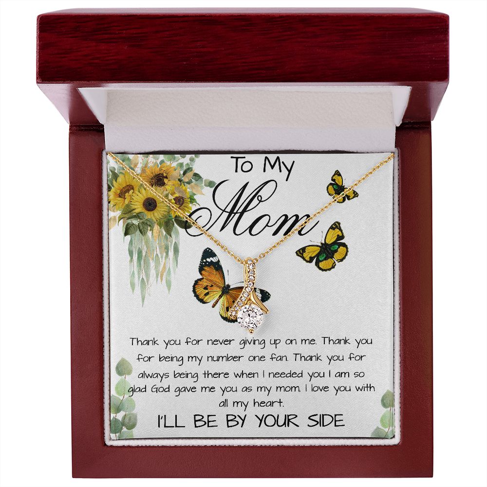 Mom Necklace, To My Mom Gift Necklace, Mother's Day Cute Gift For Mom, Mother Daughter Necklace, Mother's Day Alluring Beautiful Necklace