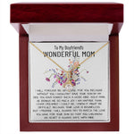Mom Necklace, Mother-In-Law Necklace, To My Boyfriend's Mom Gift Necklace, Mother's Day Alluring Beautiful Necklace