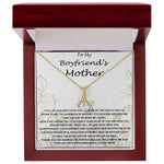 Mom Necklace, Mother-In-Law Necklace, To My Boyfriend's Mom Gift Necklace, Gift For Boyfriend's Mom Birthday Necklace, Mother's Day Alluring Beautiful Necklace