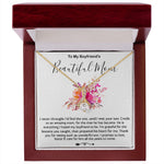 Mother-In-Law Necklace, Necklace Gift For Boyfriend's Mom, To My Boyfriend's Mom Gift, Future Mother-In-Law, Mother's Day Alluring Beautiful Necklace