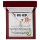 Mom Necklace, Gift Necklace For Mom Always Love You, Mother Necklace, Mother's Day Alluring Beautiful Necklace