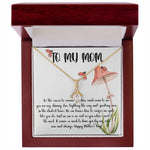 Mom Necklace, Gift Necklace For Mom Always Love You, Mother Necklace, Mother's Day Alluring Beautiful Necklace