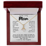 To My Loving Mom Necklace Gift I Need To Say Mom I Love You Gift For Her Mother's Day Necklace Mother's Day Alluring Beautiful Necklace