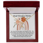 Mom Necklace, Best Mother's Day Gift - Stepmom Necklace, Bonus Mom Necklace Gift For Stepmom Neckalce, Mother's Day Alluring Beautiful Necklace