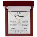 Mom Necklace - To Mom Necklace, Gorgeous Necklace for Mom from Daughter Mother's Day Alluring Beautiful Necklace