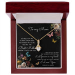 To My Mom Time May Fly Mother's Day Necklace Mother's Day Alluring Beautiful Necklace