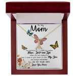 To My Mom Necklace, I'll Be By Your Side, To My Mom Gift Necklace, Mother's Day Alluring Beautiful Necklace