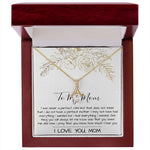 Mom Necklace Mother's Day Gift, To My Mom Necklace, Gift For Mom,  Mother's Day Necklace, Mother's Day Alluring Beautiful Necklace