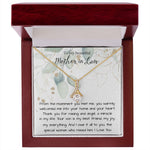 Mother-In-Law Necklace, Best Mother In Law Birthday Necklace, To My Mother In Law Necklace Mother's Day Alluring Beautiful Necklace