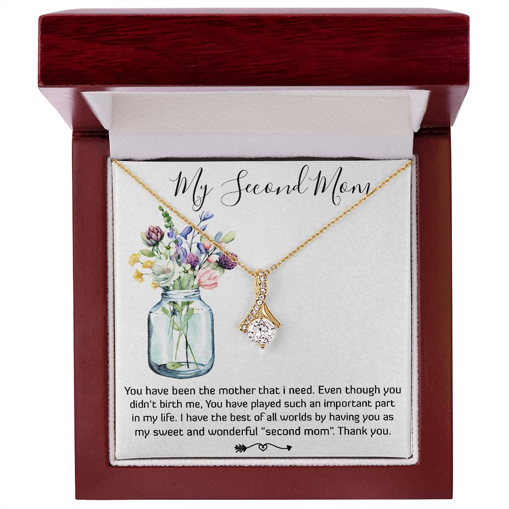Mom Necklace, Bonus Mom Necklace Gift For Stepmom Necklace, Mother's Day Alluring Beautiful Necklace
