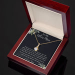 Bonus Mom Necklace, Gift To My Other Mother Necklace, Gift For Bonus Mom Second Mom Mother's Day Alluring Beautiful Necklace