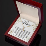 Mom Necklace - To My Mom - Love You Always And Forever - Mother's Day Gift Mother's Day Alluring Beautiful Necklace