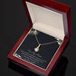 To My Mom Necklace -Mother's Day Gift For Mom From Son, Thank You Mom Mother's Day Alluring Beautiful Necklace