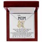 Mom Necklace Gift - To My Mom Necklace - Thank You For Giving Me The Best Things In Life Mother's Day Alluring Beautiful Necklace