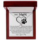 Mom Necklace - To My Dog Mom - Love You Always And Forever - Mother's Day Gift Mother's Day Alluring Beautiful Necklace