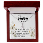 Mom Necklace Gift - Love You Always And Forever - Mother's Day Gift Mother's Day Alluring Beautiful Necklace