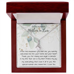 Mother-In-Law Necklace, Best Mother In Law Birthday Necklace, To My Mother In Law Necklace Mother's Day Alluring Beautiful Necklace