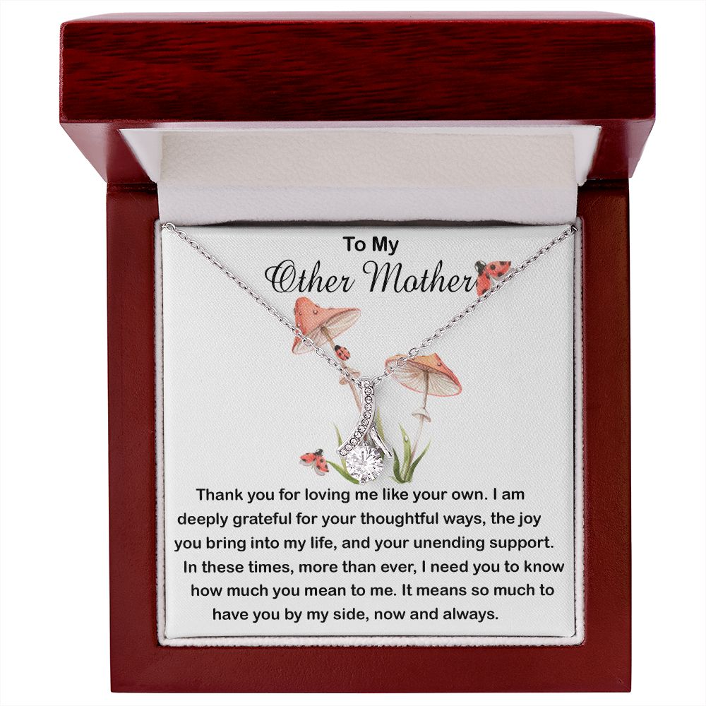 Bonus Mom Necklace, Other Mother Neckalce, Gift For Bonus Mom Second Mom Necklace Mother's Day Alluring Beautiful Necklace