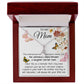 Mom Necklace Gift - To My Mom - Gift From Daughter - Mother's Day Necklace Mother's Day Alluring Beautiful Necklace