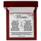 To my Amazing Mom Gift From Son Mother's Day Necklace, Mother's Day Alluring Beautiful Necklace