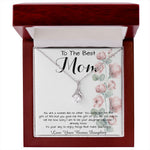 To Mom - From Bonus Daughter - Woman Like No Other Mother's Day Necklace, Mother's Day Alluring Beautiful Necklace