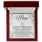 Mom Necklace - To My Mom - Love You Always And Forever - Mother's Day Gift Mother's Day Alluring Beautiful Necklace