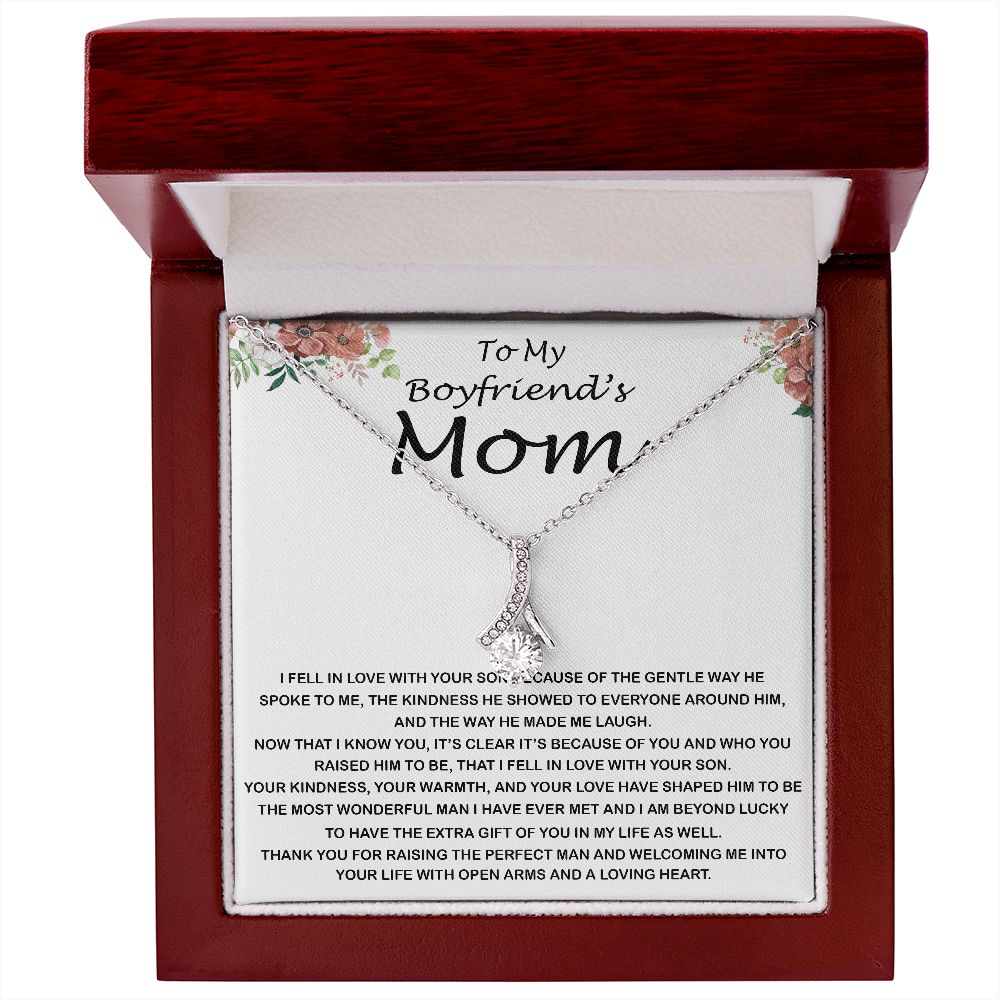 Mom Necklace, Mother-In-Law Necklace, Necklace Gift To My Boyfriend's Mom Gift, Future Mother-In-Law Necklace, Mother's Day Alluring Beautiful Necklace